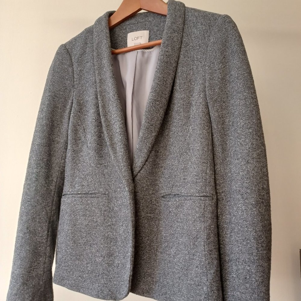 Casual Gray Blazer